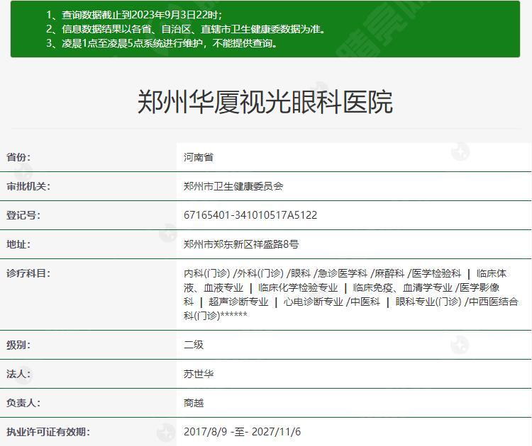 郑州视光眼科医院是正规吗