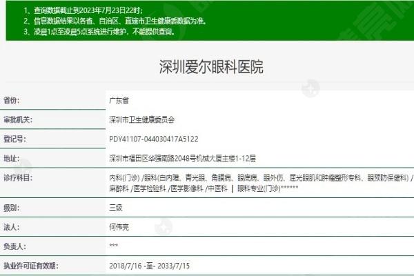 深圳爱尔眼科医院怎么约诊?预约挂号攻略给你,还有价目表