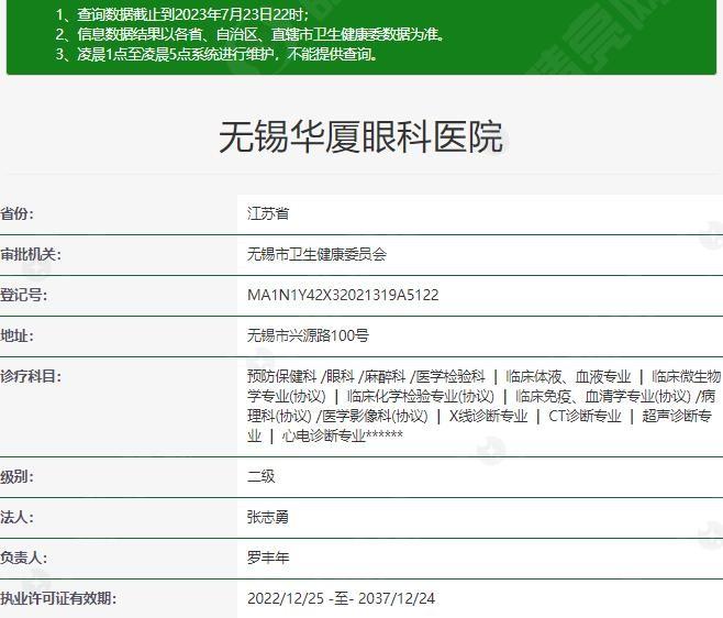 无锡华厦眼科医院可靠吗 看完都说他家正规又靠谱