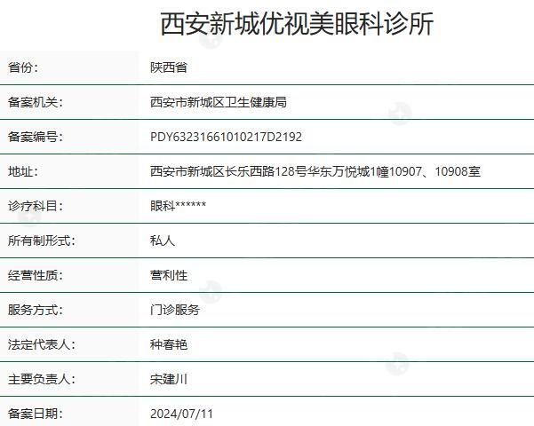 西安半飞秒激光哪里做得好又比较正规? 听说西安医大眼科、西安佰视佳眼科、凌渡正规口碑好